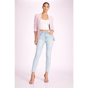 GRLFRND Yasmin Mid Rise Jeans Fame Wash